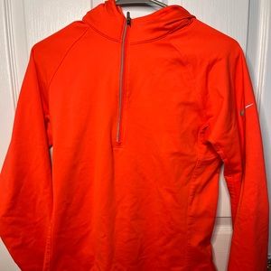 Women’s Nike half zip down dry fit sweater